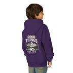 Good Things Come From Obedience Youth Hoodie – Back Print