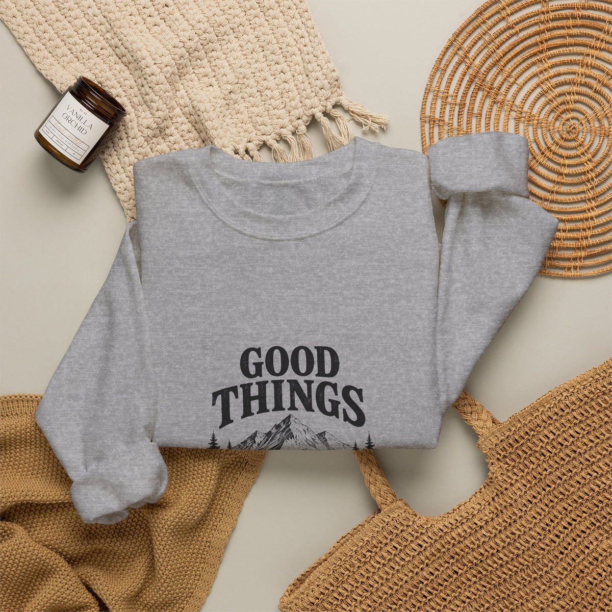 Good Things Come From Obedience Crewneck