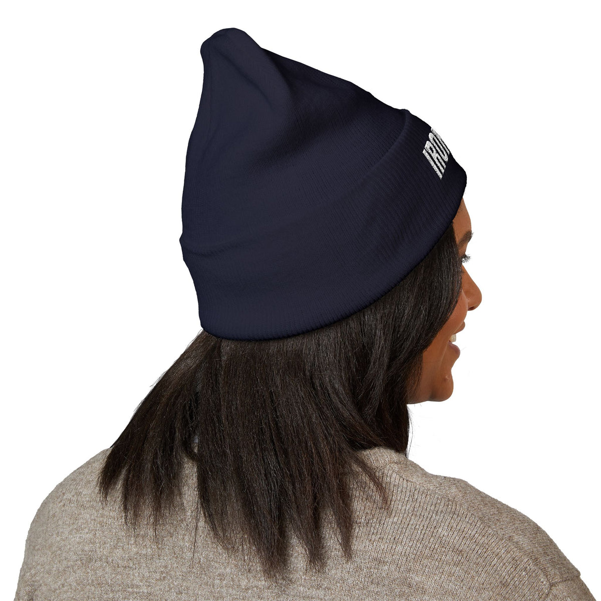 Iron Faith Co. Wordmark Embroidered Cuffed Beanie