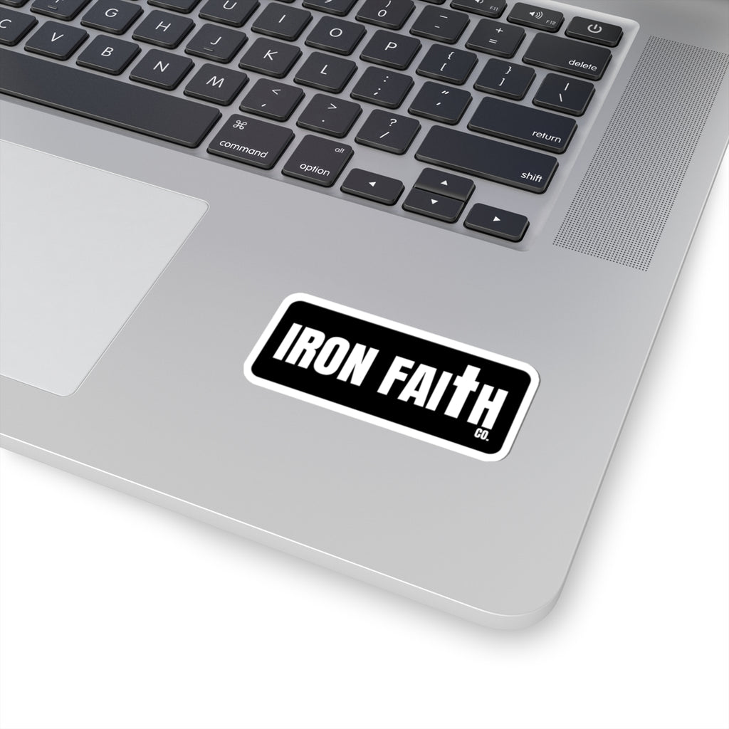 Iron Faith Co. Wordmark Sticker