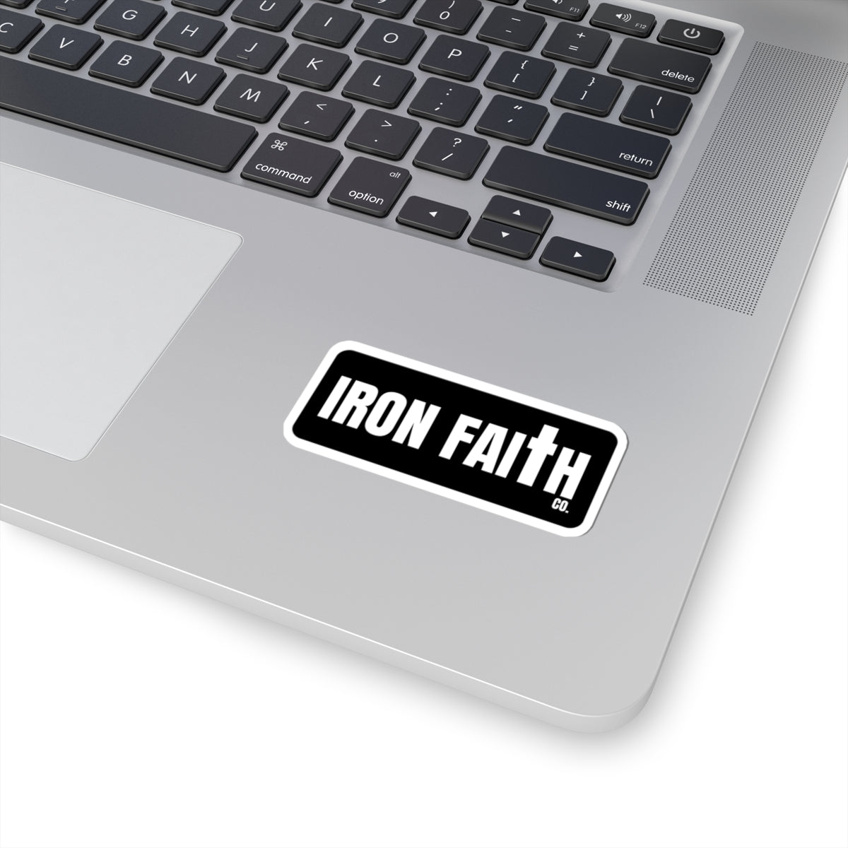 Iron Faith Co. Wordmark Sticker