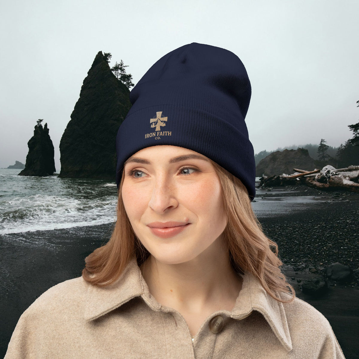 Iron Faith Co. - Knit Beanie (Embroidery) - photo 1 of 30