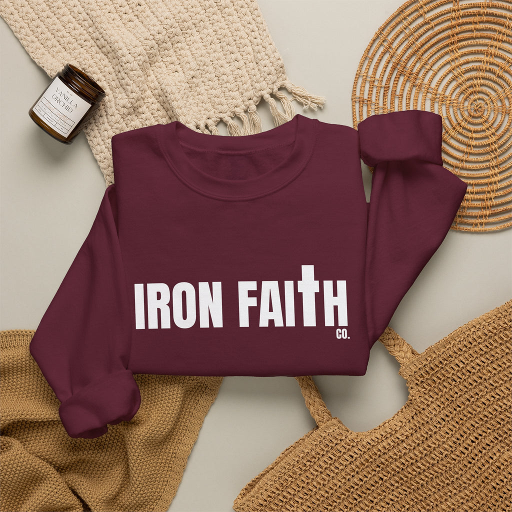Iron Faith Co. Wordmark Crewneck