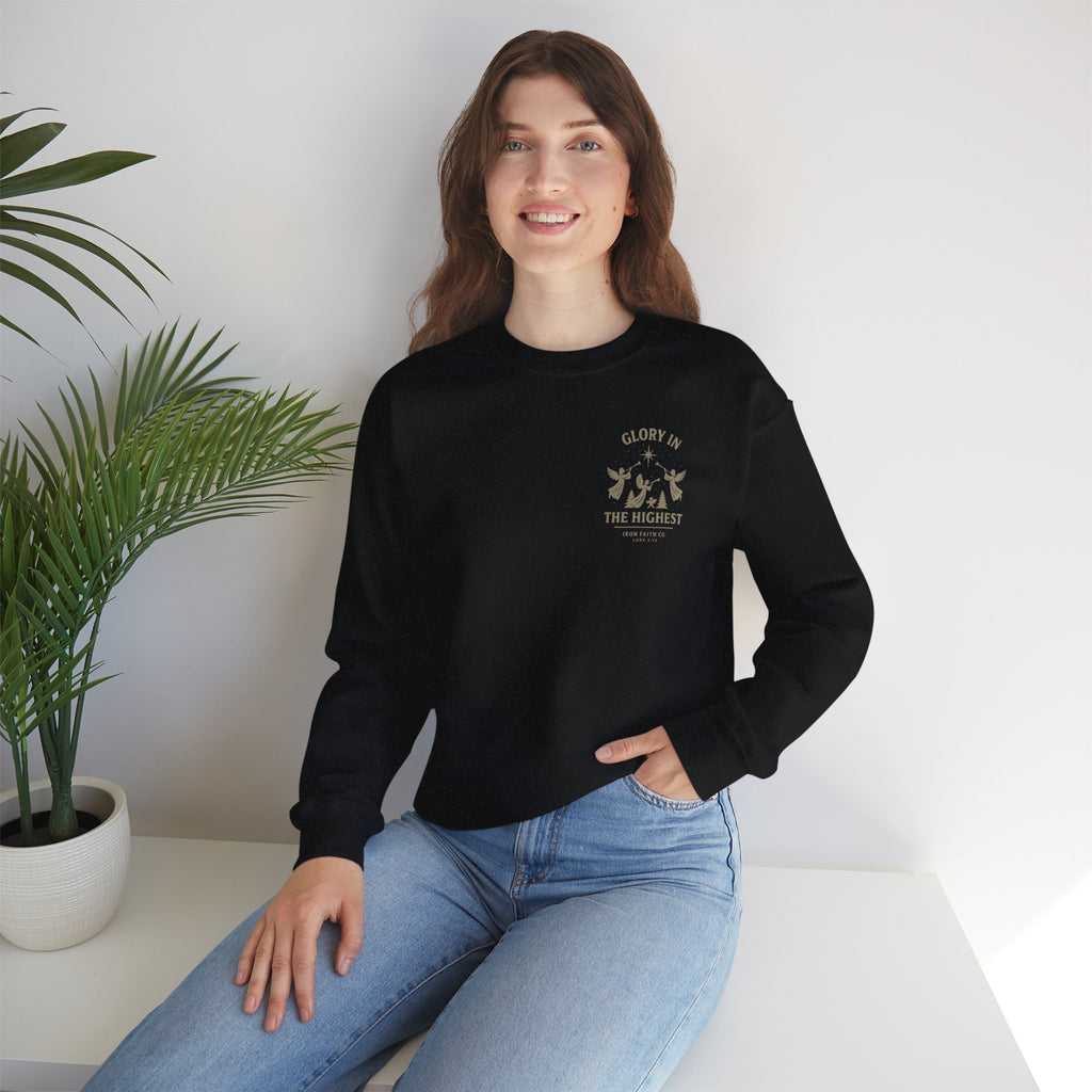 Hope Was Born This Night Sweatshirt - IronFaithCo. - photo 22 of 30