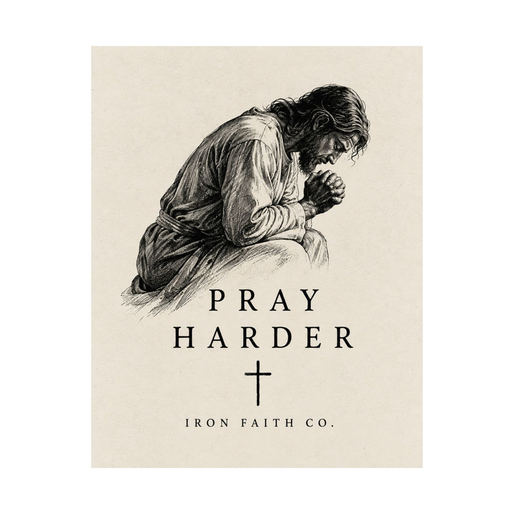Pray Harder Poster