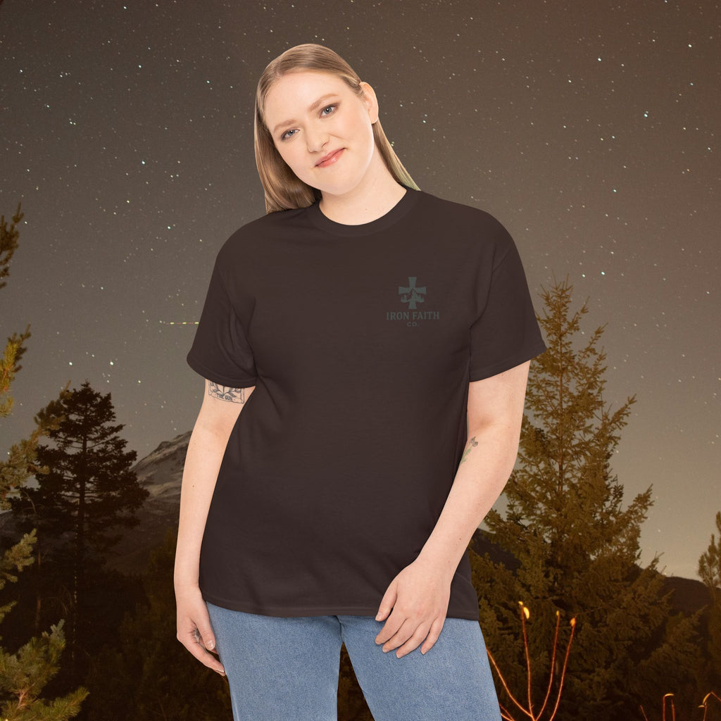 Iron Faith Co. | Not Perfect, Just Forgiven - Unisex Heavy Cotton T-Shirt