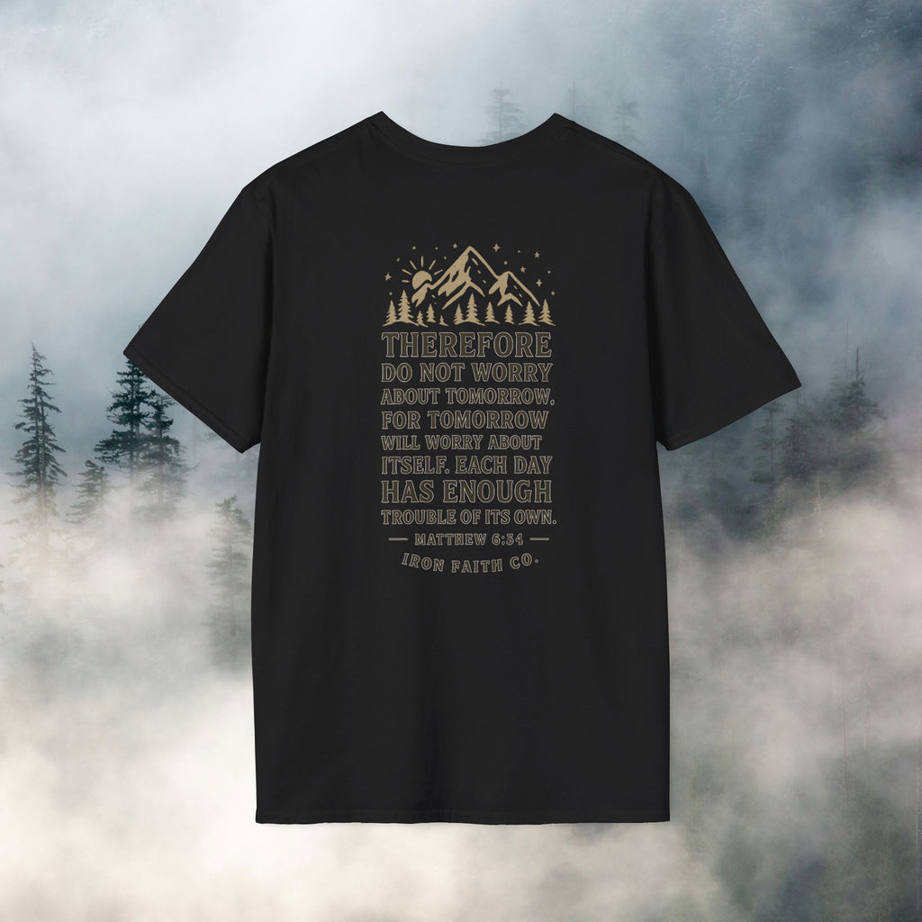 Iron Faith co - Matthew 6:34 T-shirt - photo 22 of 30