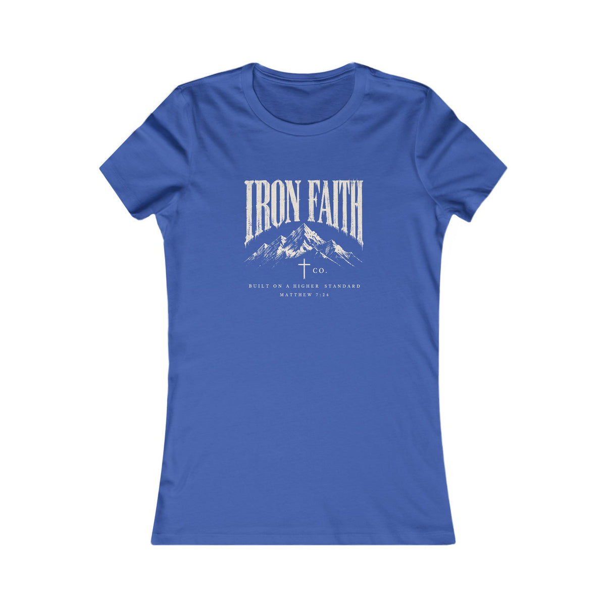 Built on a Higher Standard Women's Fitted Tee