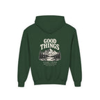 Good Things Come From Obedience Youth Hoodie – Back Print