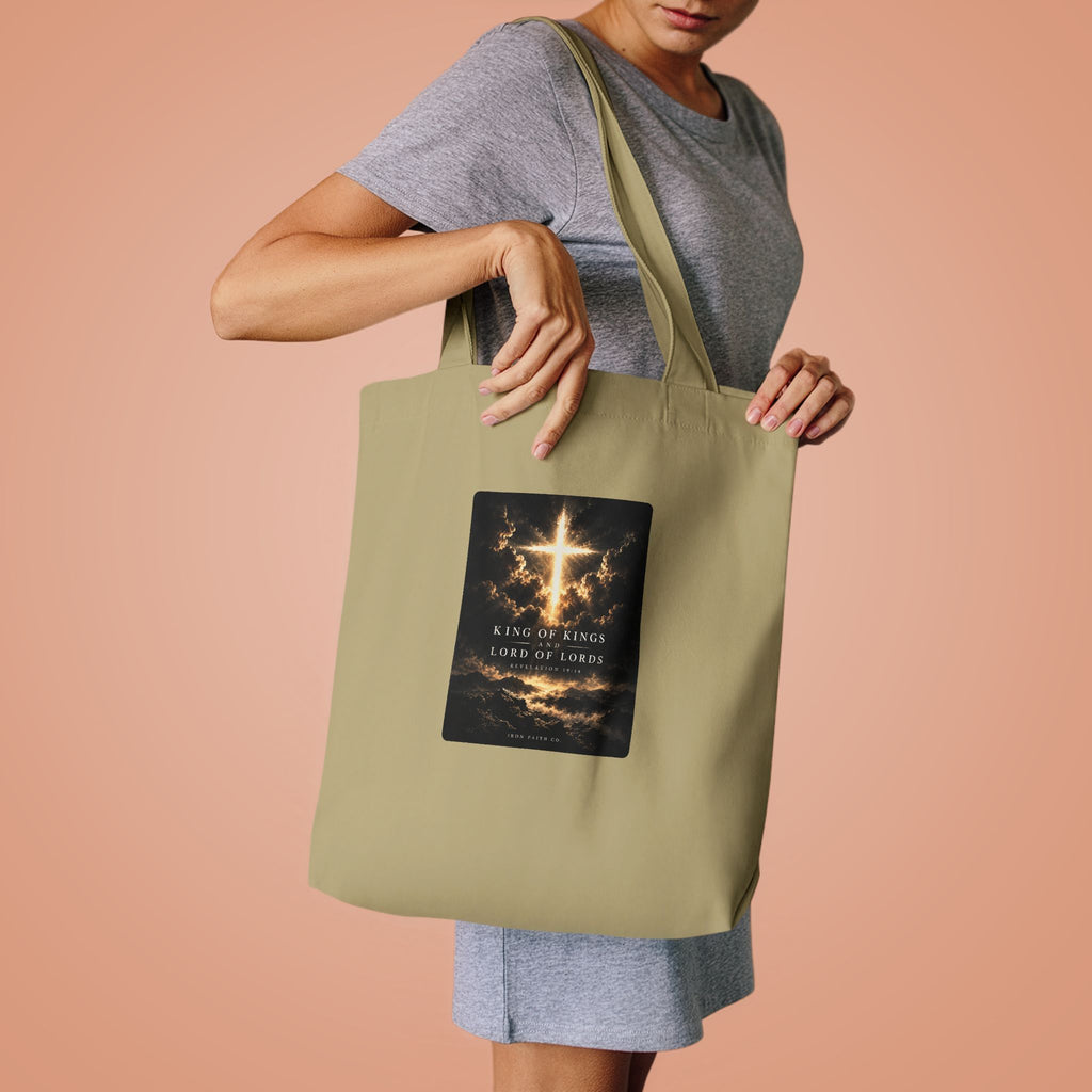 King of Kings Revelation 19:16 Tote Bag
