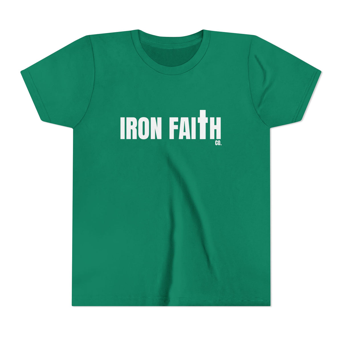 Iron Faith Co. Wordmark Youth Tee