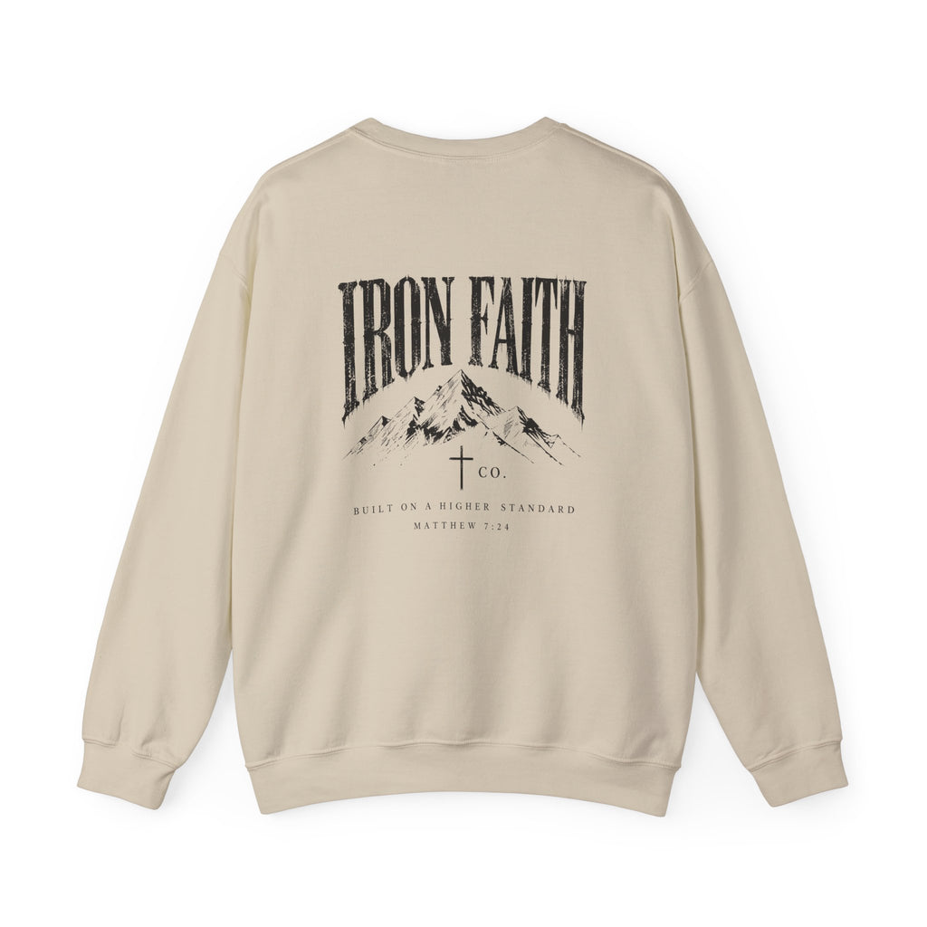 Built on a Higher Standard Crewneck – Back Print