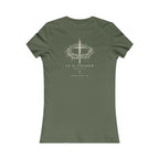 It Is Finished Women's Fitted Tee