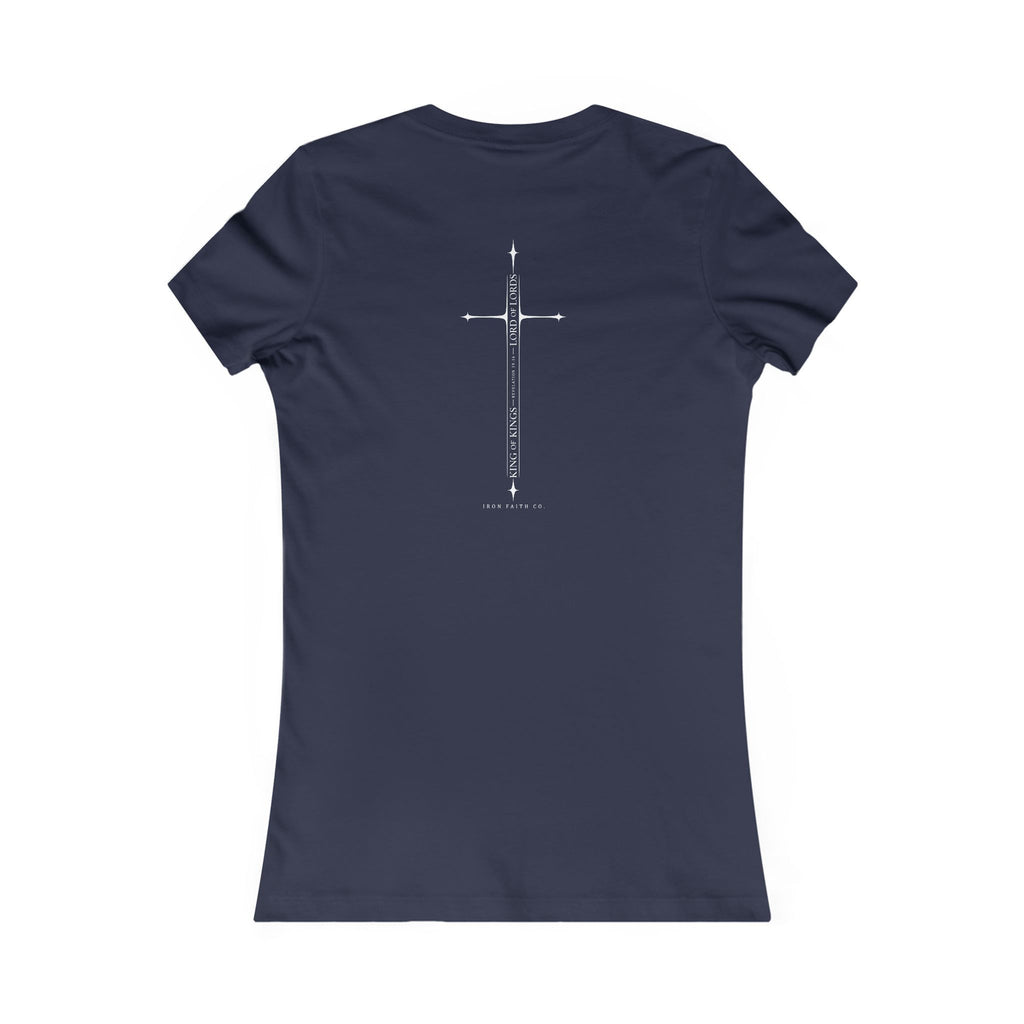 Christ Is King Women's Fitted Tee