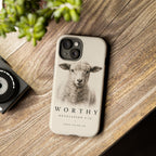 Worthy Revelation 5:12 Phone Case