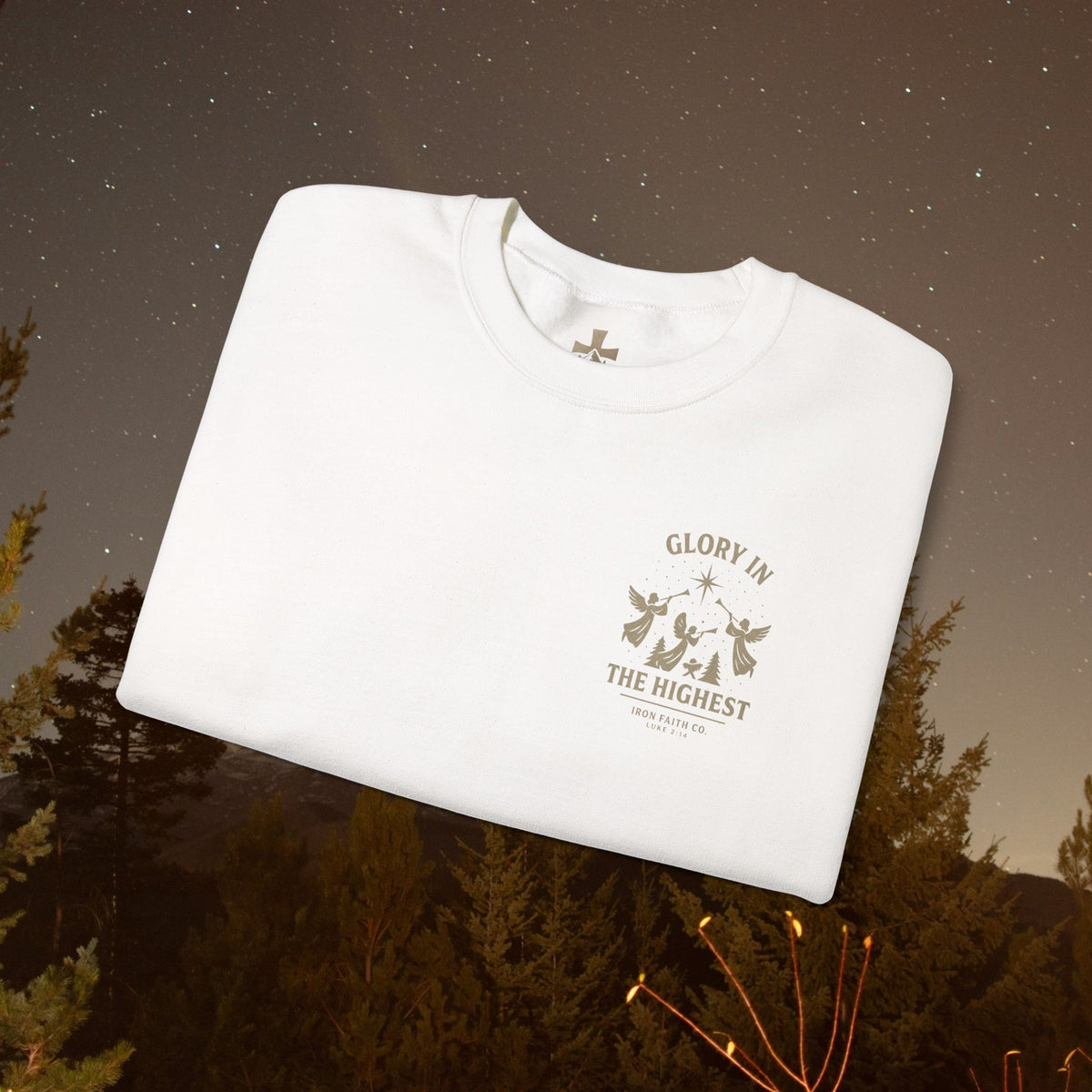 Hope Was Born This Night Sweatshirt - IronFaithCo. - photo 13 of 30