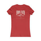 Built on a Higher Standard Women's Fitted Tee – Back Print