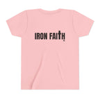Iron Faith Co. Wordmark Youth Tee – Back Print