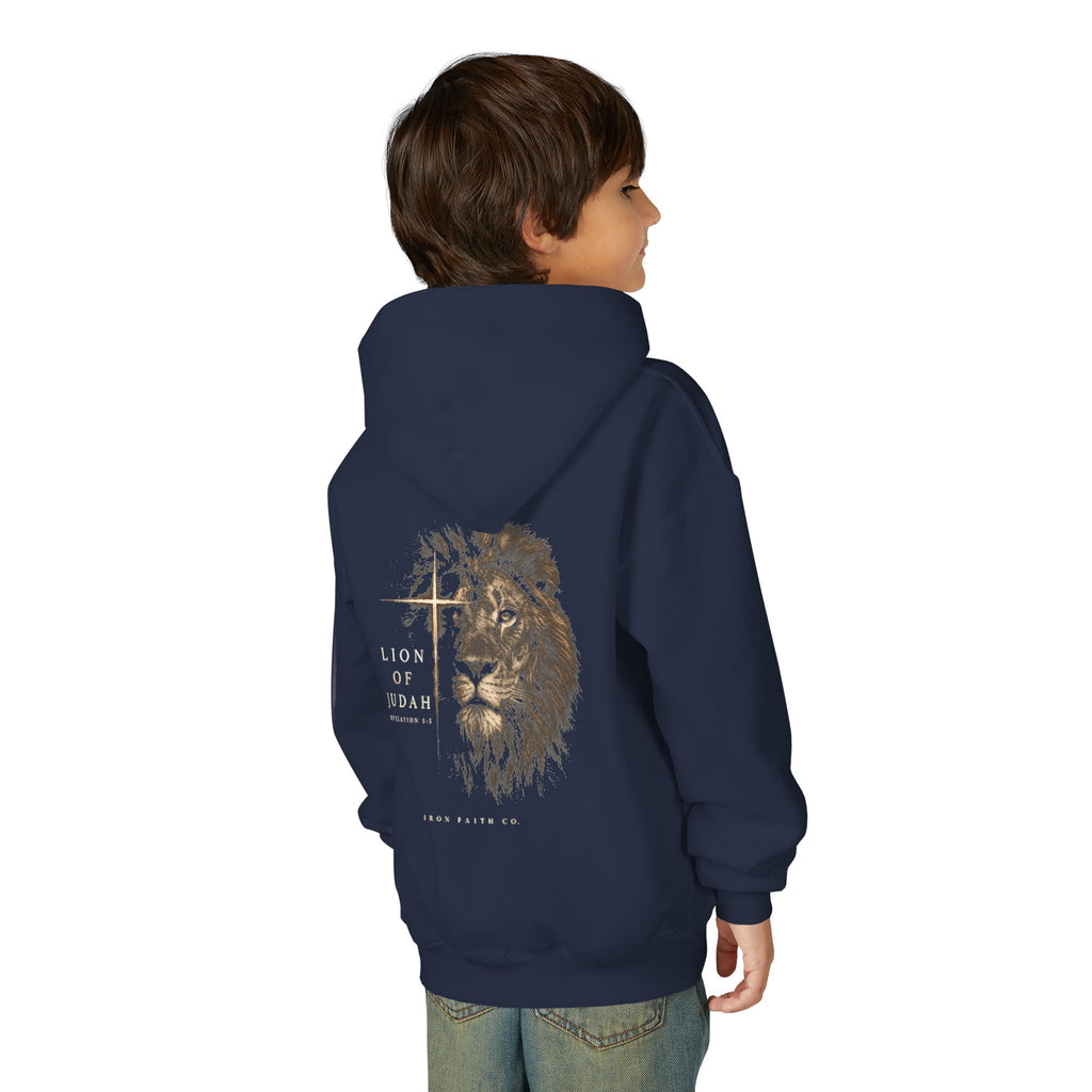 Lion of Judah Youth Hoodie – Back Print