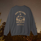 Hope Was Born This Night Sweatshirt - IronFaithCo.