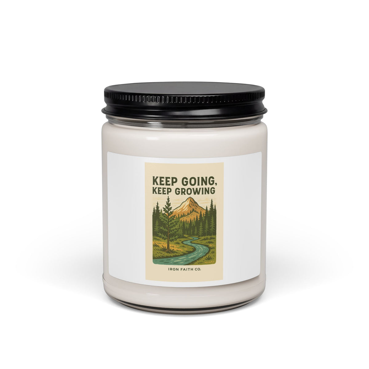 Keep Going, Keep Growing Scented Soy Candle, 9oz