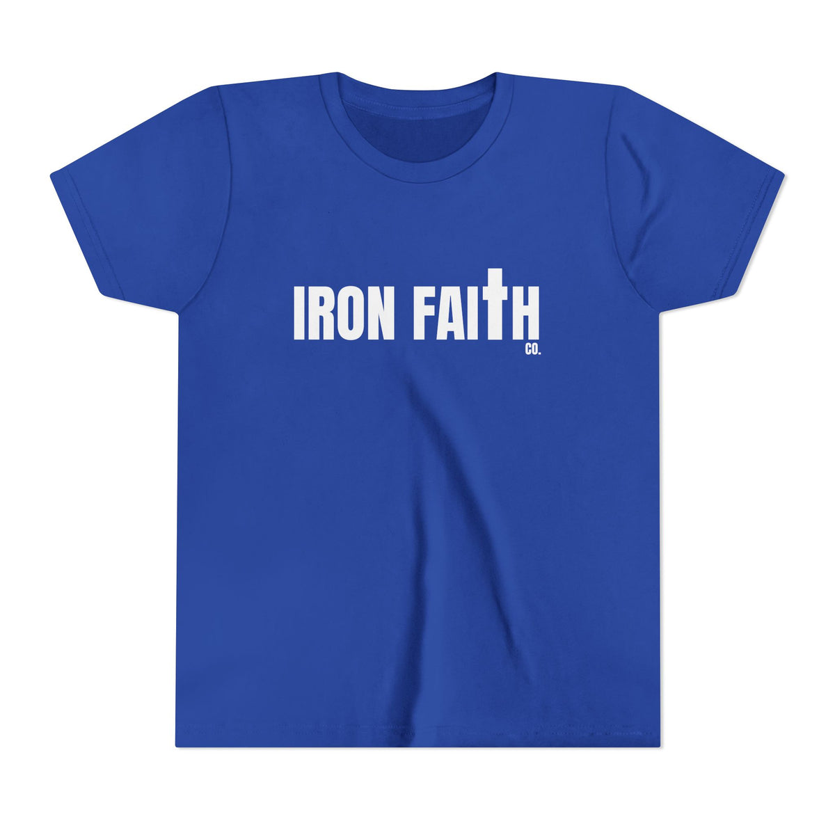 Iron Faith Co. Wordmark Youth Tee