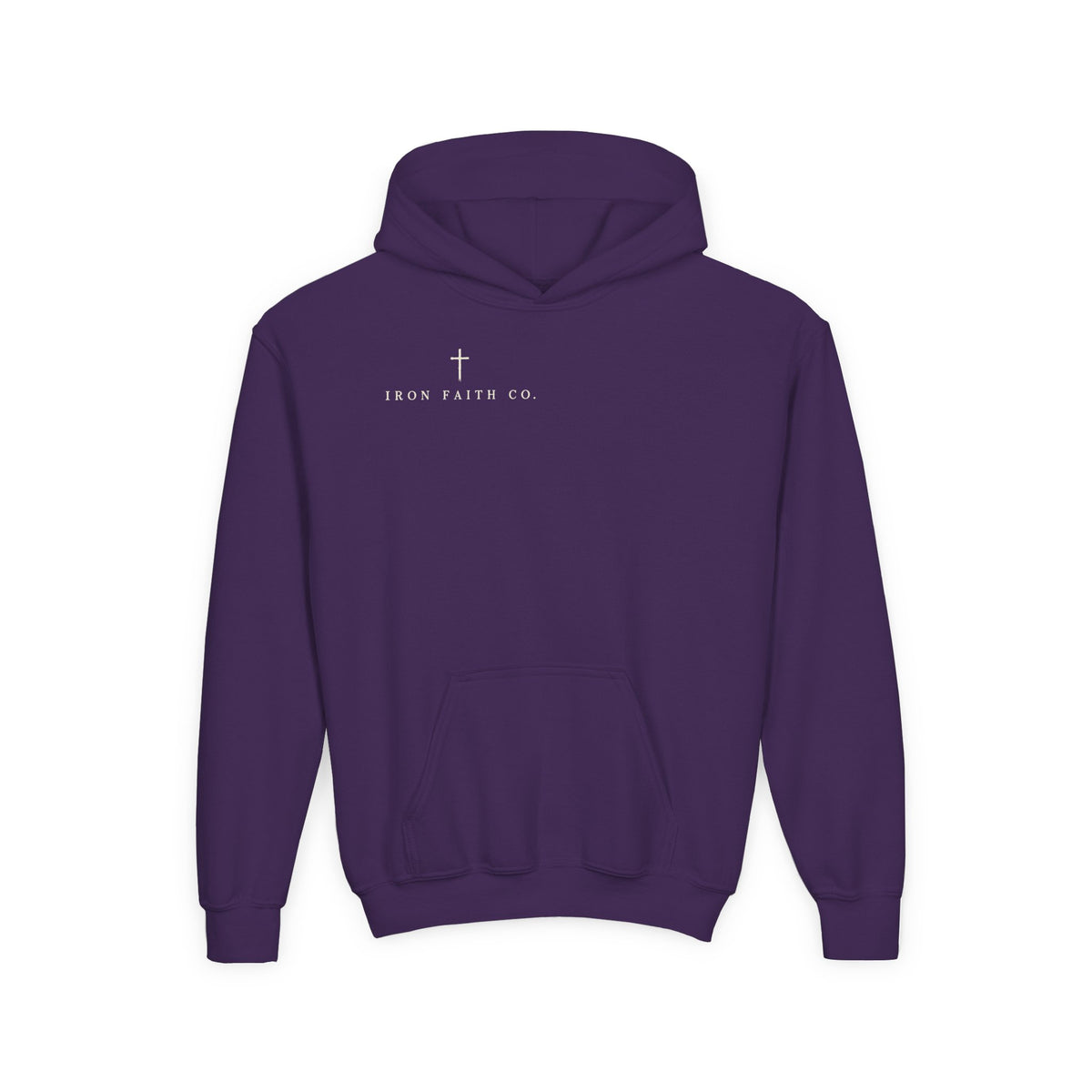 Good Things Come From Obedience Youth Hoodie – Back Print