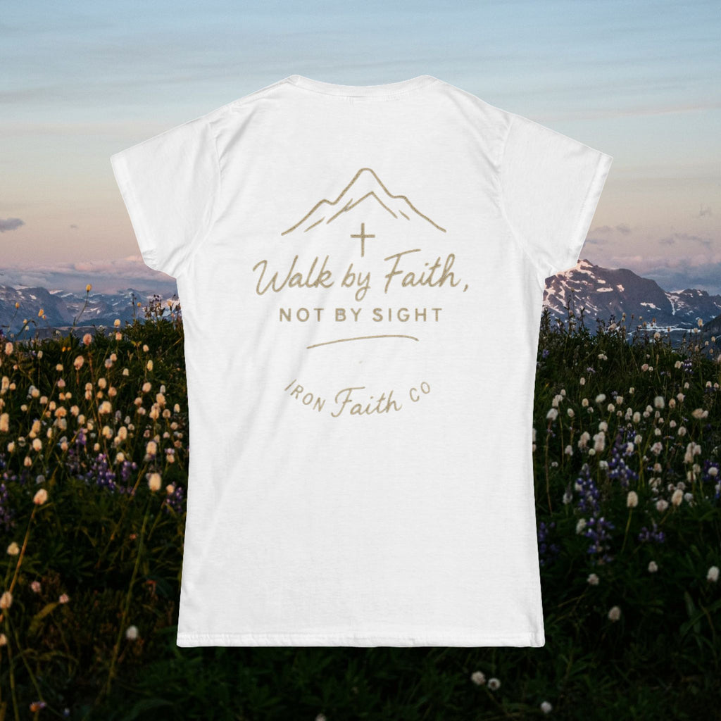 Iron Faith Co. - Walk by Faith - Women's Softstyle Tee - photo 19 of 30
