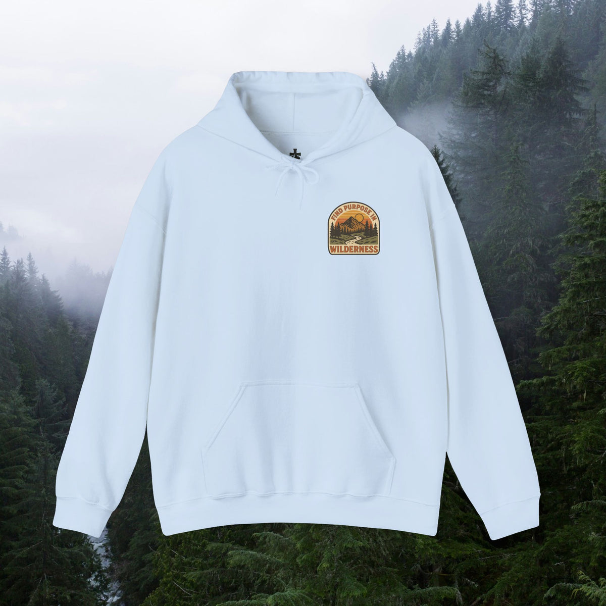 Find purpose in wilderness - Iron Faith Co. - Comfortable Heavy Blend Sweatshirt - photo 7 of 30