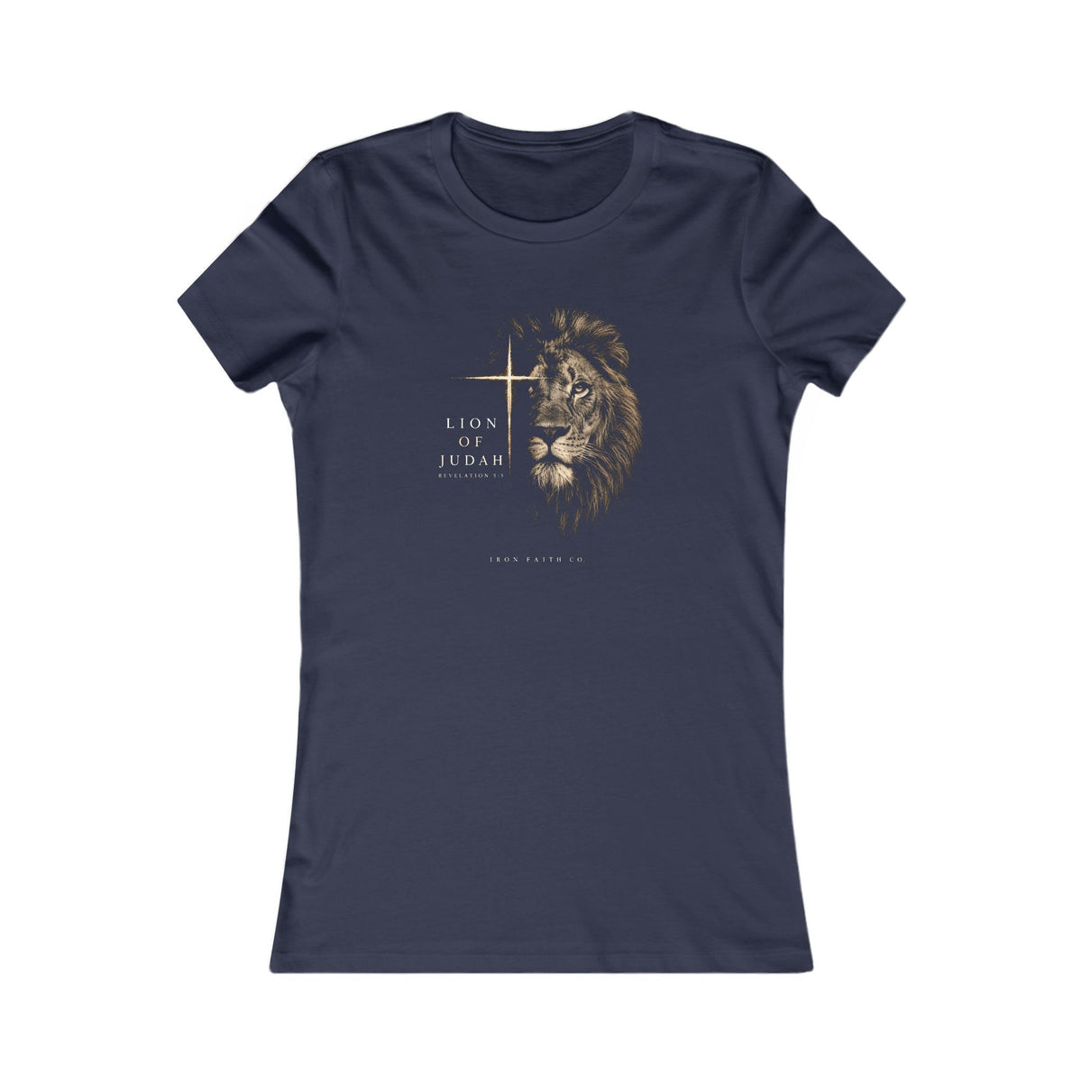 Lion of Judah Women's Fitted Tee
