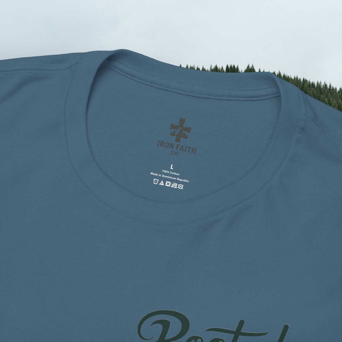 Iron Faith Co. | Rooted Christ Heavy Cotton Tee