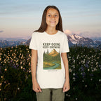 Keep going keep growing | Iron Faith Co. | Youth Short Sleeve Tee