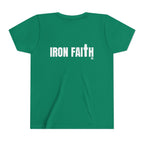 Iron Faith Co. Wordmark Youth Tee – Back Print
