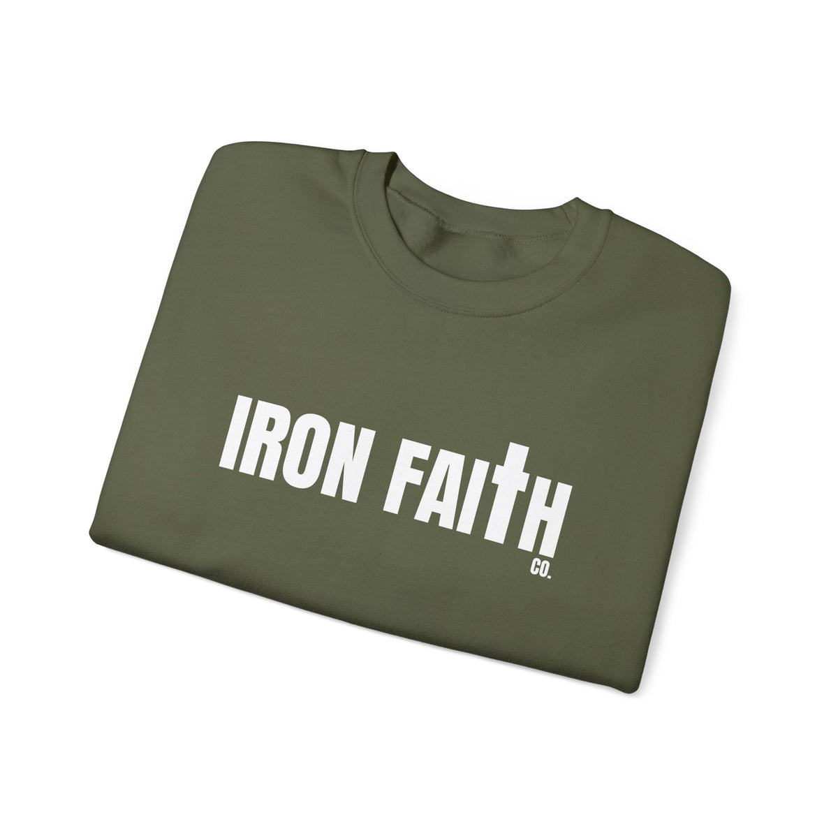 Iron Faith Co. Wordmark Crewneck