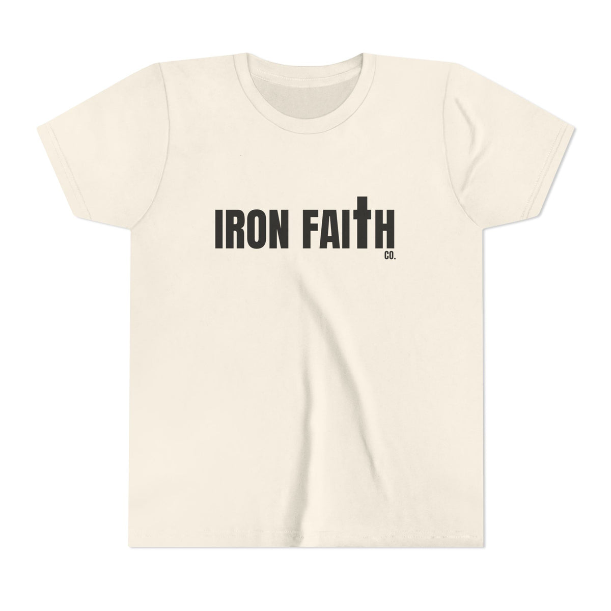 Iron Faith Co. Wordmark Youth Tee