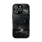 He Leads Psalm 23 Phone Case