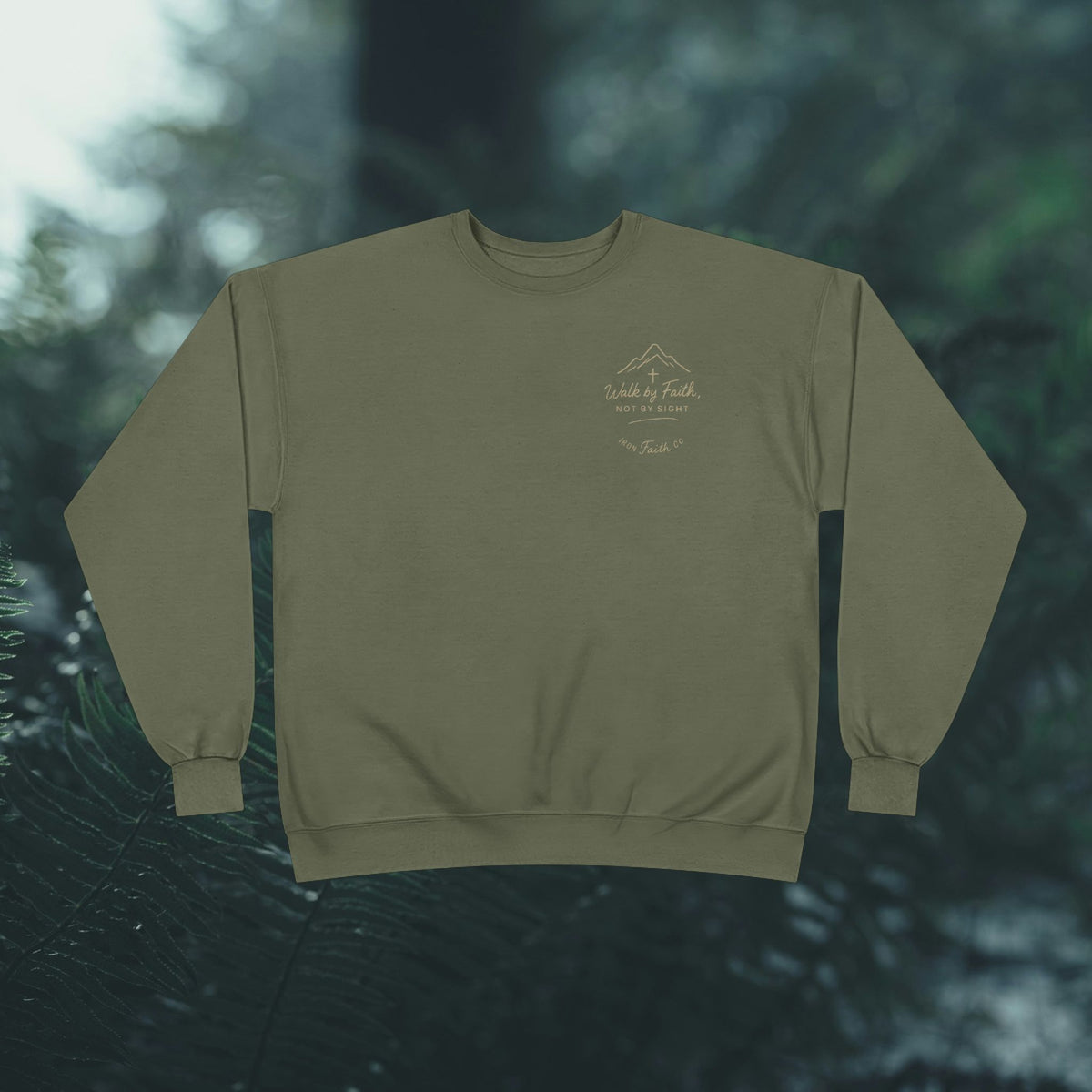 God's creation - Iron Faith Co. - Eco-Friendly Crewneck Sweatshirt - photo 6 of 30