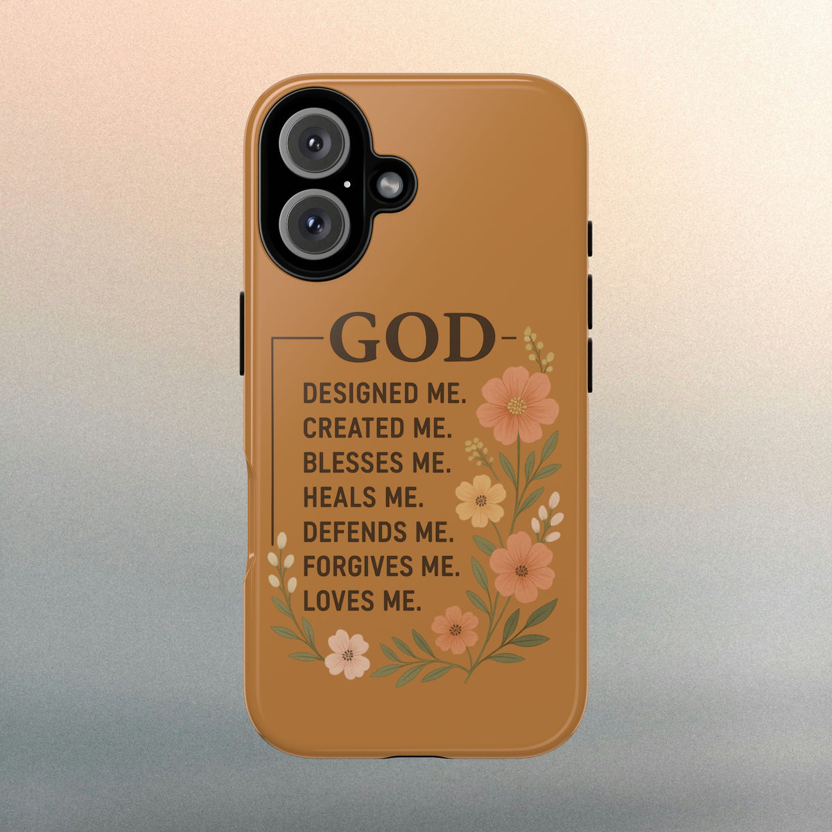 GOD Designed Me Floral iPhone Case - photo 2 of 30