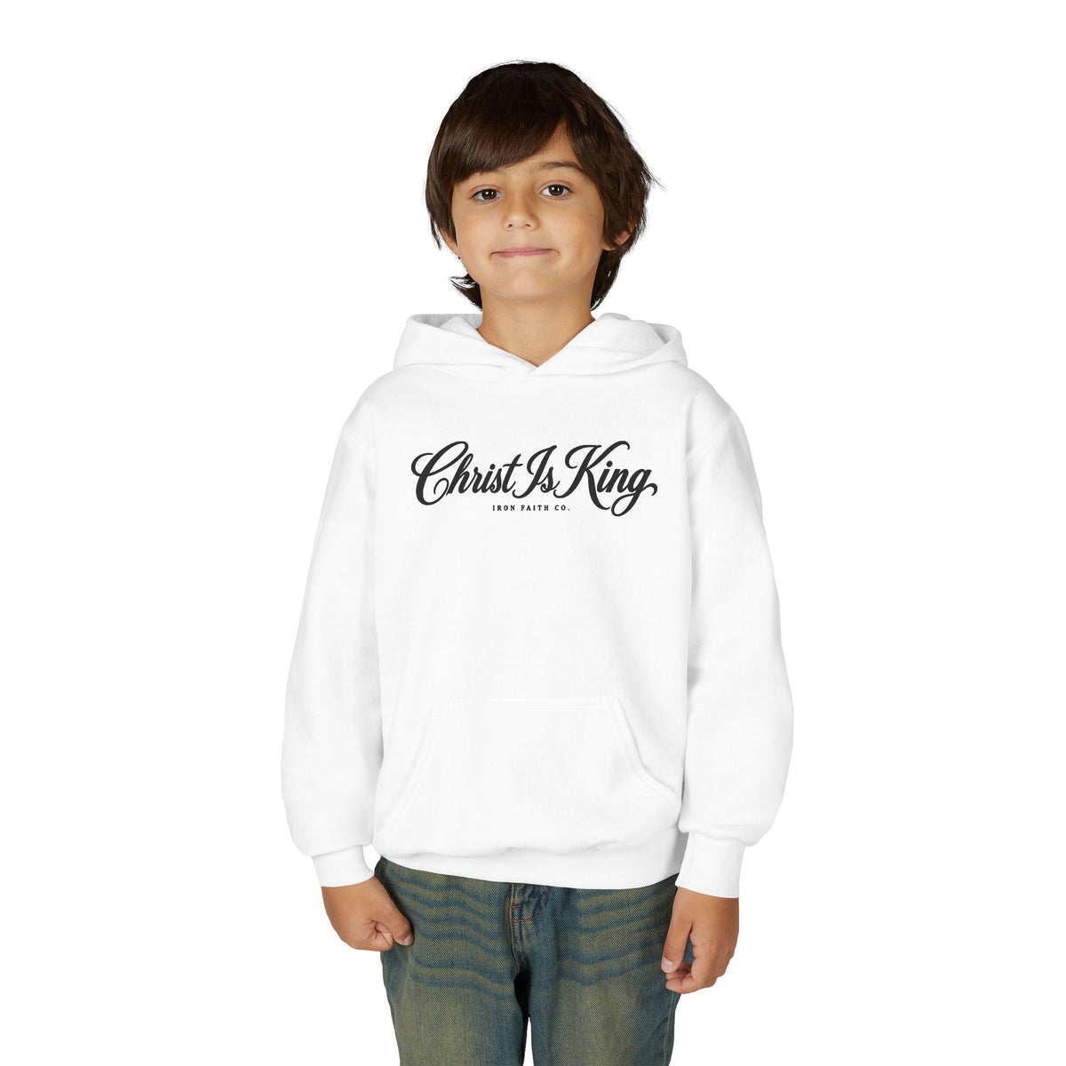 Christ Is King Youth Hoodie