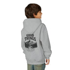 Good Things Come From Obedience Youth Hoodie – Back Print