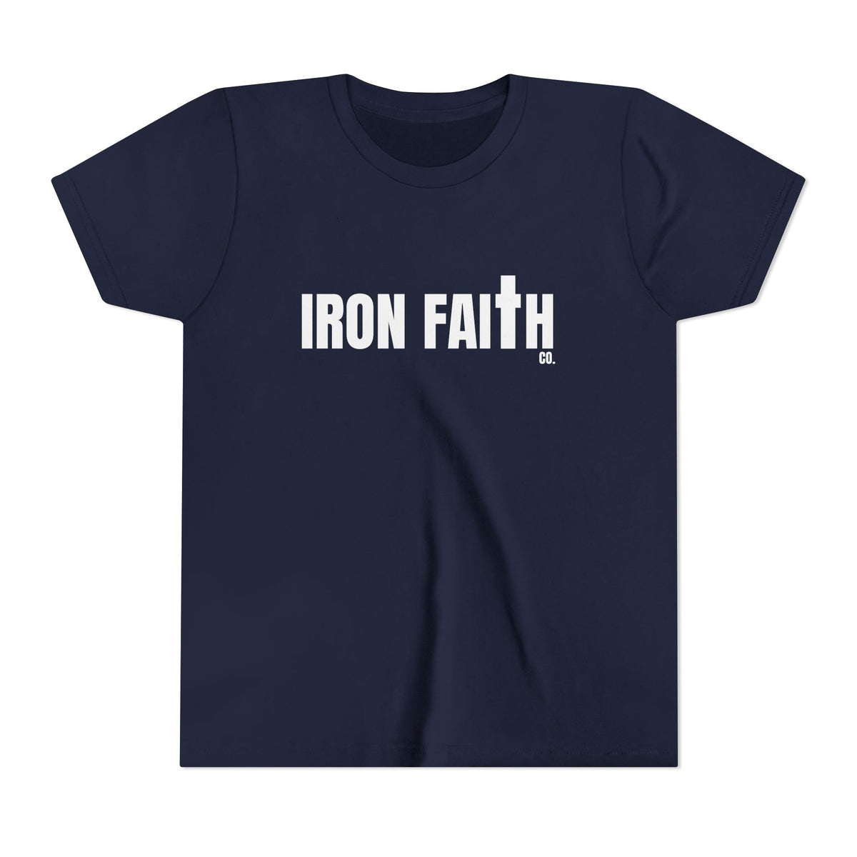 Iron Faith Co. Wordmark Youth Tee