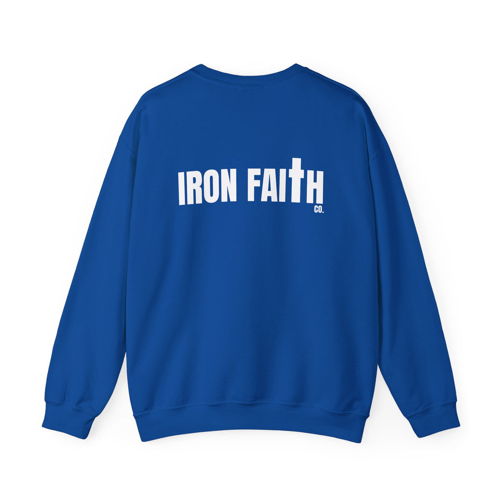Iron Faith Co. Wordmark Crewneck – Back Print