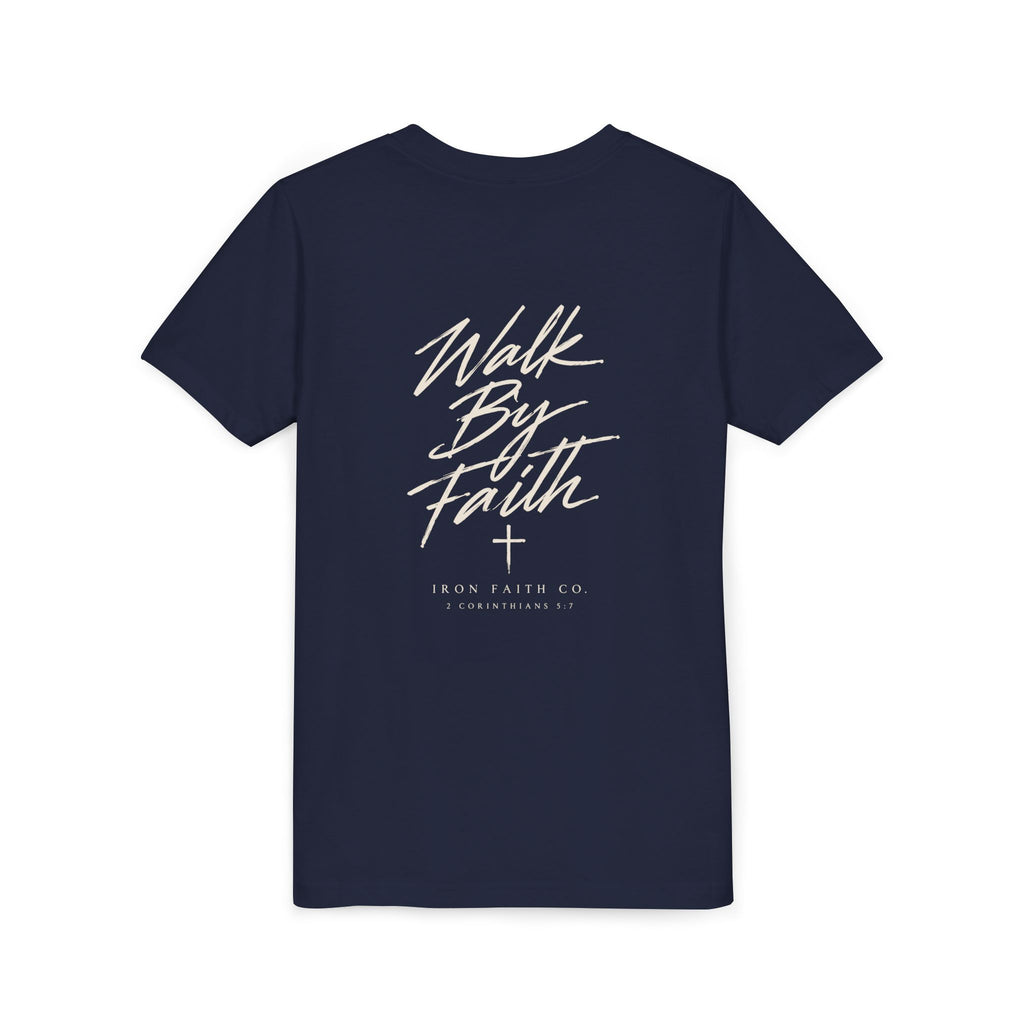 Walk By Faith Youth Tee – Back Print