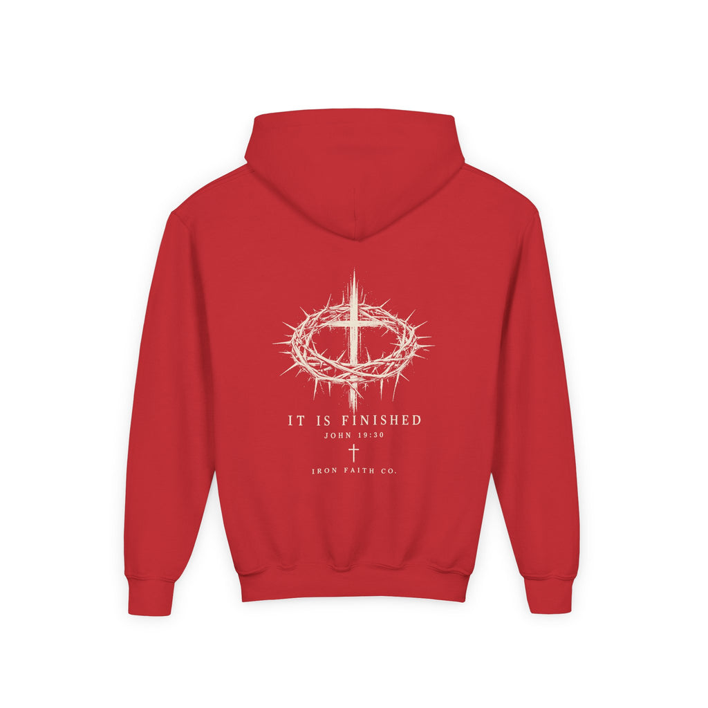 It Is Finished Youth Hoodie