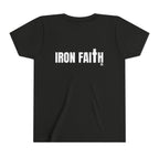 Iron Faith Co. Wordmark Youth Tee – Back Print