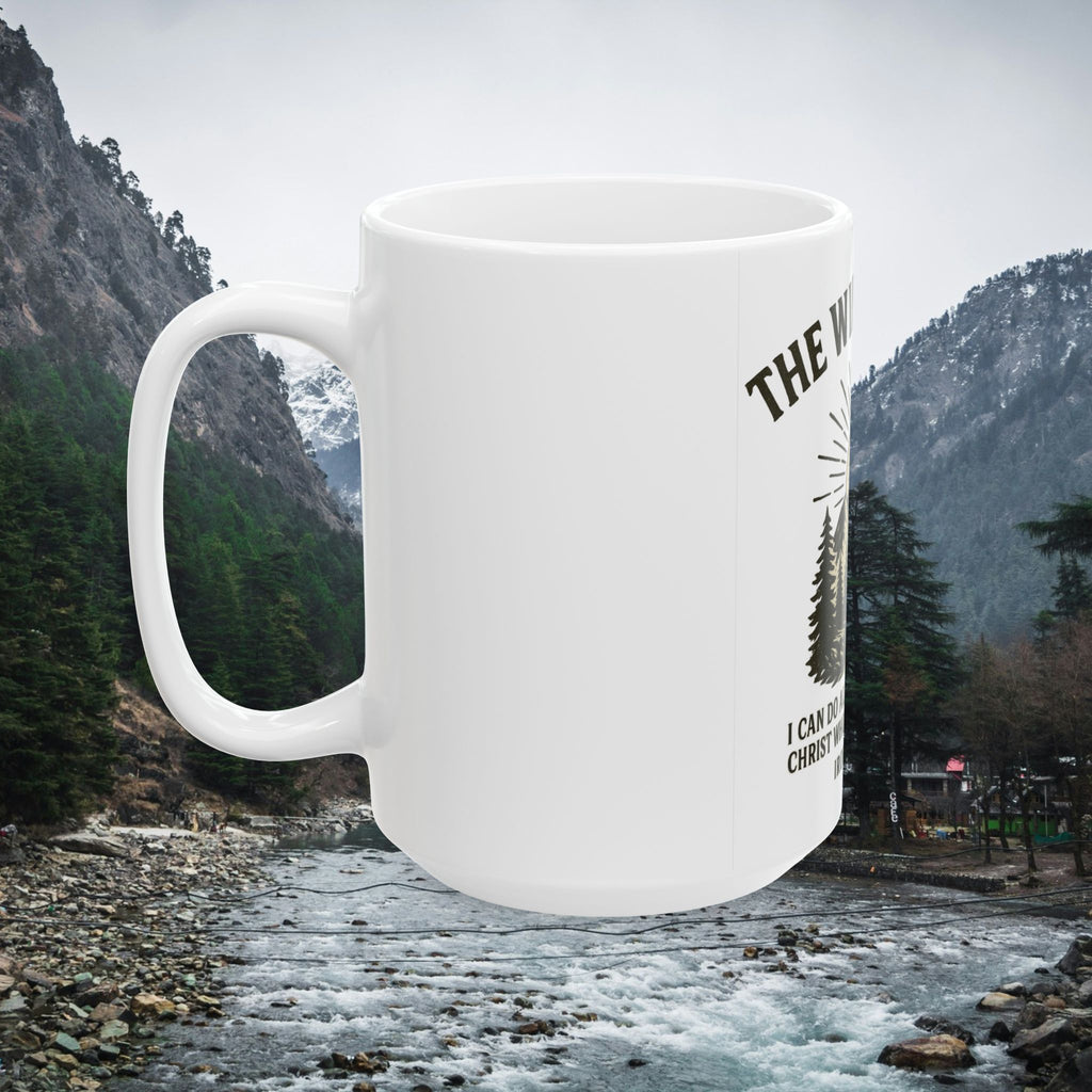 The Wilderness - Iron Faith Co. - Ceramic Mug, (15oz) - photo 3 of 4