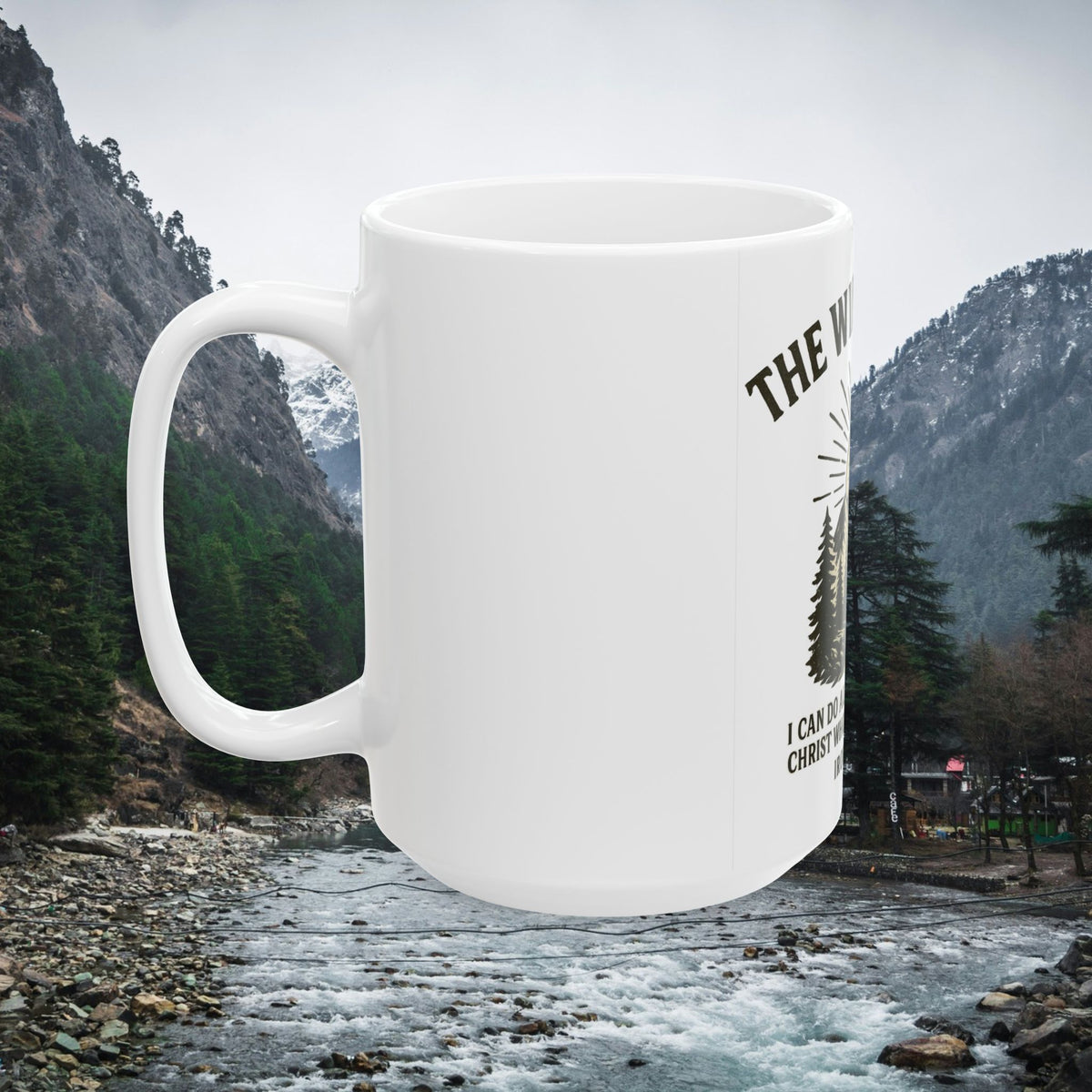 The Wilderness - Iron Faith Co. - Ceramic Mug, (15oz) - photo 3 of 4