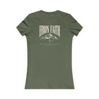 Built on a Higher Standard Women's Fitted Tee – Back Print