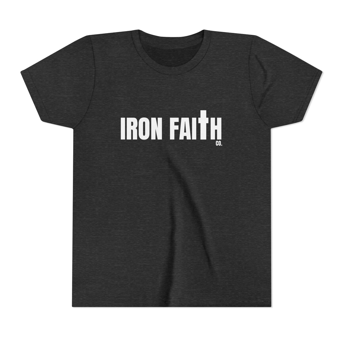 Iron Faith Co. Wordmark Youth Tee