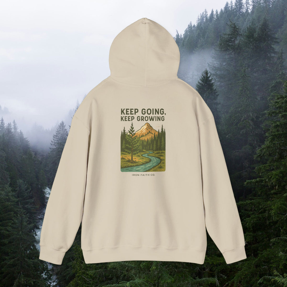 Find purpose in wilderness - Iron Faith Co. - Comfortable Heavy Blend Sweatshirt - photo 30 of 30